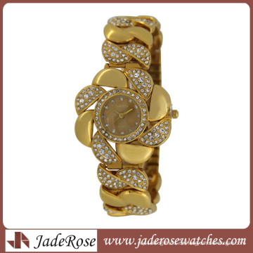 Bling Bling Crystal Decorated Lady Relojes